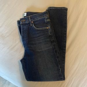 NWT AGOLDE Nico Hr Dark Wash Skinny Jeans sz 27